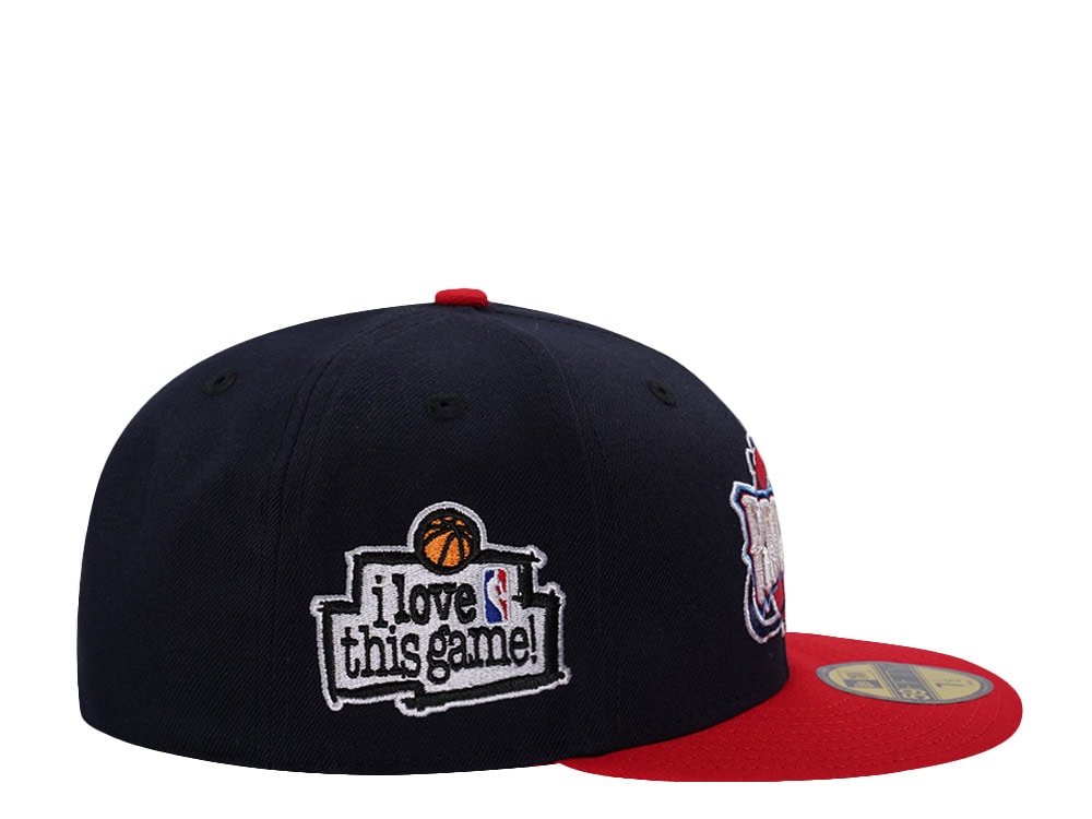 New Era Houston Rockets Love this Game Navy Two Tone Edition 59Fifty Fitted Cap