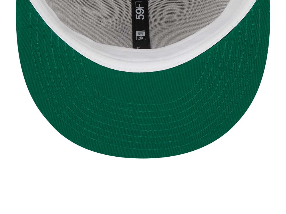 New Era Atlanta Braves Farm Team Stone Throwback Two Tone Edition 59Fifty Fitted Cap