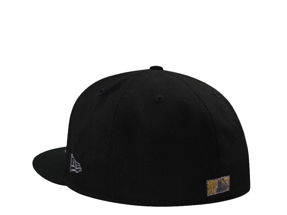 New Era Toronto Blue Jays 40th Anniversary Metallic Black Prime Edition 59Fifty Fitted Cap