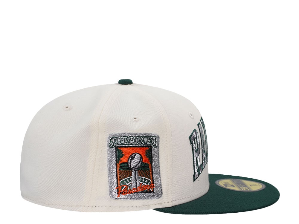 New Era Las Vegas Raiders Super Bowl XI Chrome Two Tone Edition 59Fifty Fitted Cap