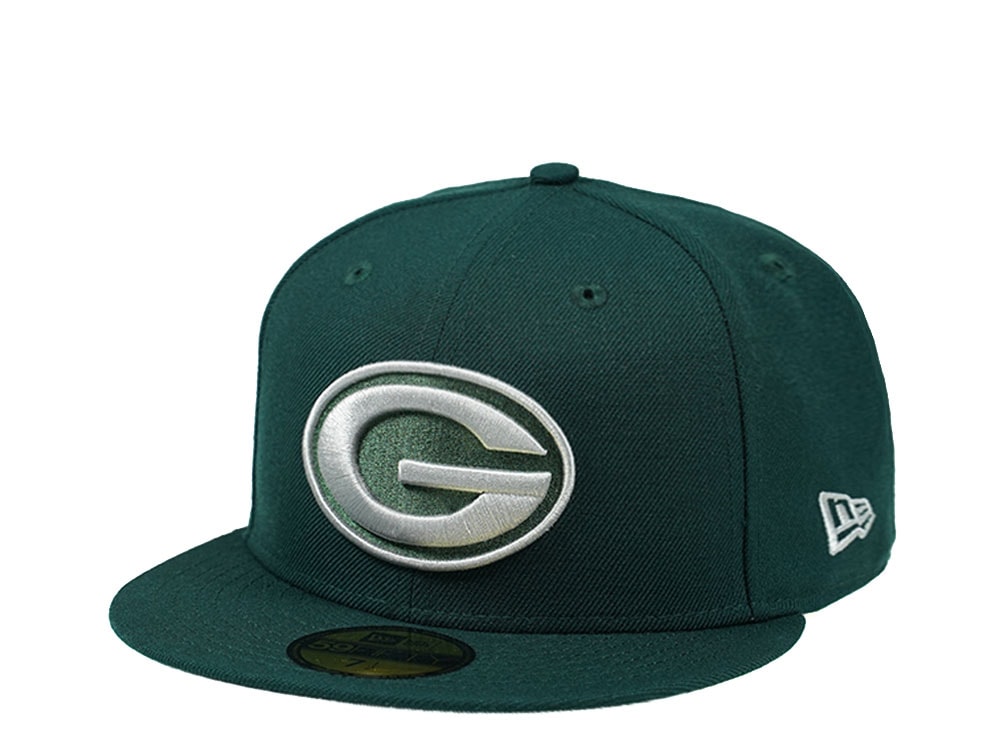 New Era Green Bay Packers Dark Green Edition 59Fifty Fitted Cap