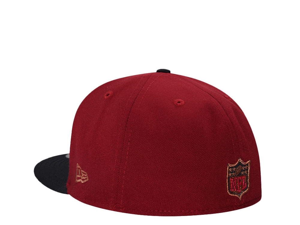 New Era Houston Texans 10th Anniversary Brick Satin Brim Edition 59Fifty Fitted Cap
