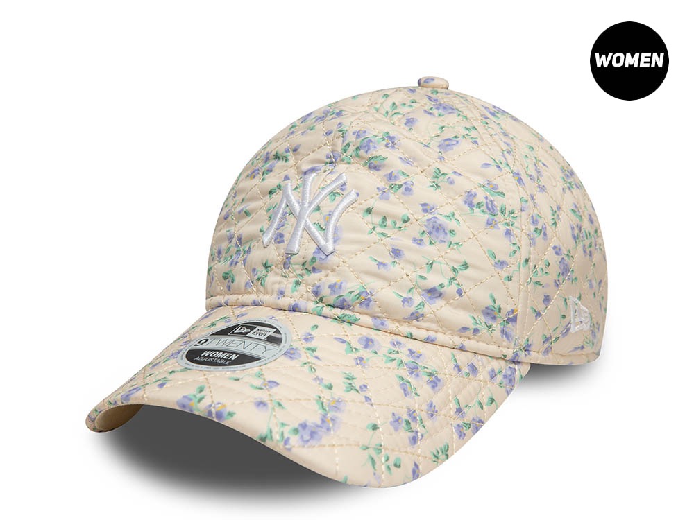 New Era New York Yankees Floral Quilt Womens 9Twenty Strapback Cap
