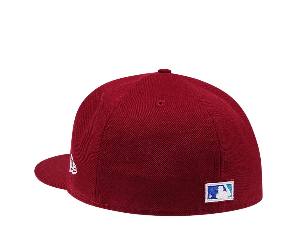 New Era Toronto Blue Jays World Series 1992 Smooth Red Throwback Edition 59Fifty Fitted Cap