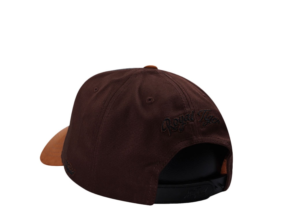 Hatfield Royal Tiger Black Brown Snapback Cap