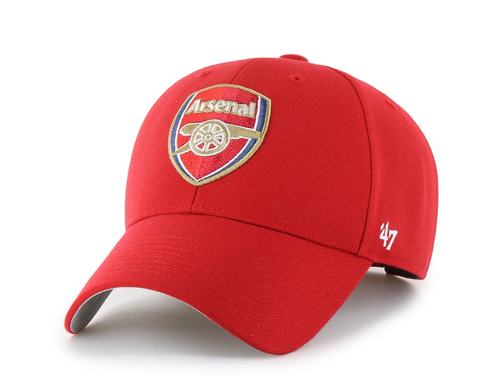 47 Brand Arsenal FC Red MVP Strapback Cap