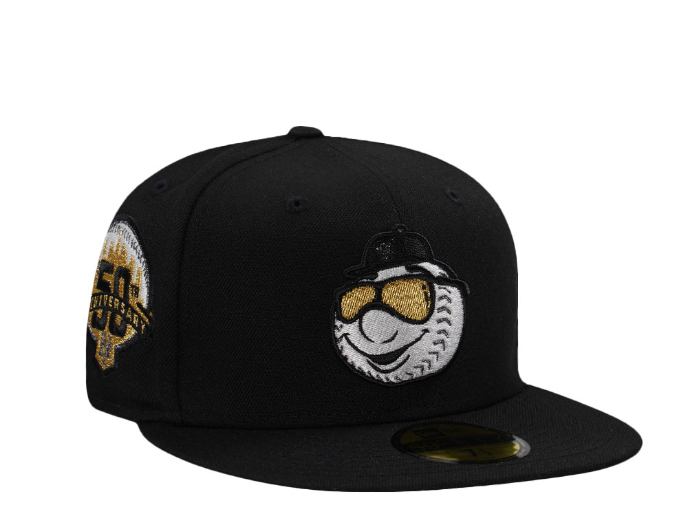 New Era New York Mets 50th Anniversary Black Edition 59Fifty Fitted Cap