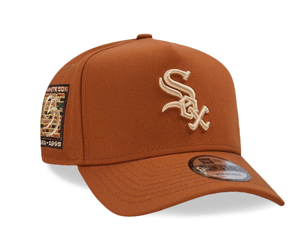 New Era Chicago White Sox Comiskey Park Earthy Brown Edition 9Forty A Frame Snapback Cap