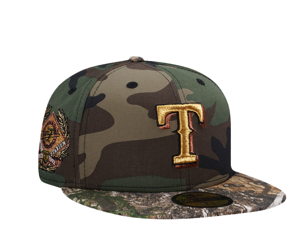 New Era Texas Rangers Arlington Stadium Outdoor Prime Two Tone Edition 59Fifty Fitted Cap