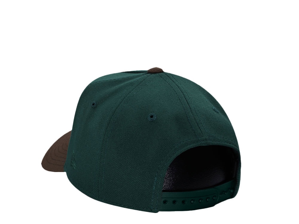 New Era Baltimore Orioles Copper Dark Green Two Tone 9Forty A Frame Snapback Cap