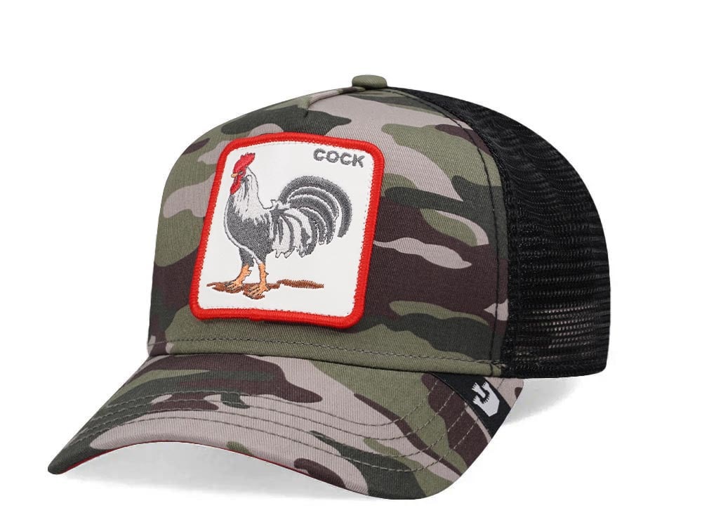 Goorin Bros The Rooster Cock Camouflage Trucker Snapback Cap