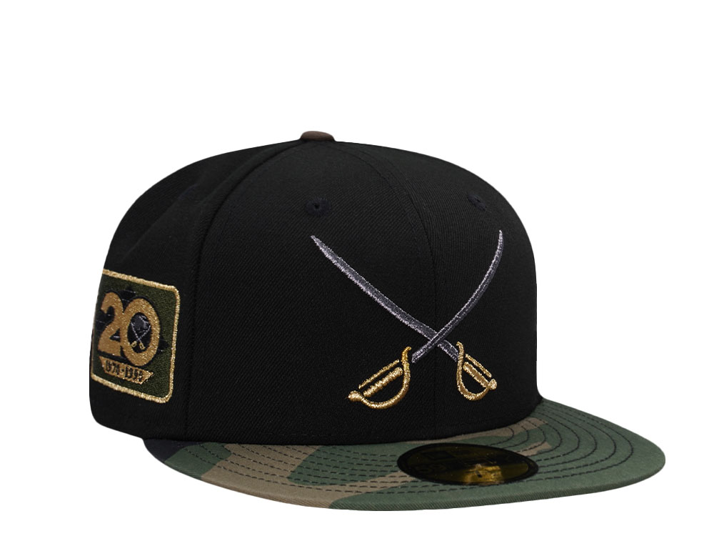 New Era Buffalo Sabres 20th Anniversary Black Camo Prime Edition 59Fifty Fitted Cap
