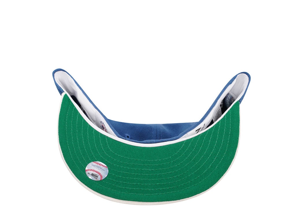 New Era Baltimore Orioles 30th Anniversary Glacier Blue Metallic Two Tone Edition 59Fifty Fitted Cap