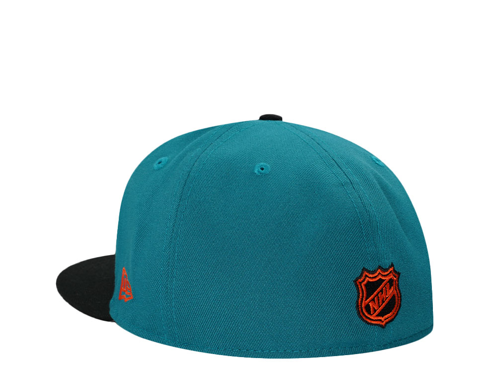 New Era San Jose Sharks 25th Anniversary Two Tone Prime Edition 59Fifty Fitted Cap