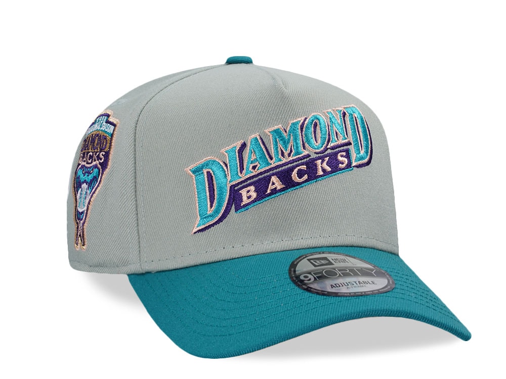 New Era Arizona Diamondbacks Inaugural Season 1998 Everest Peach Two Tone Edition 9Forty A Frame Snapback Cap