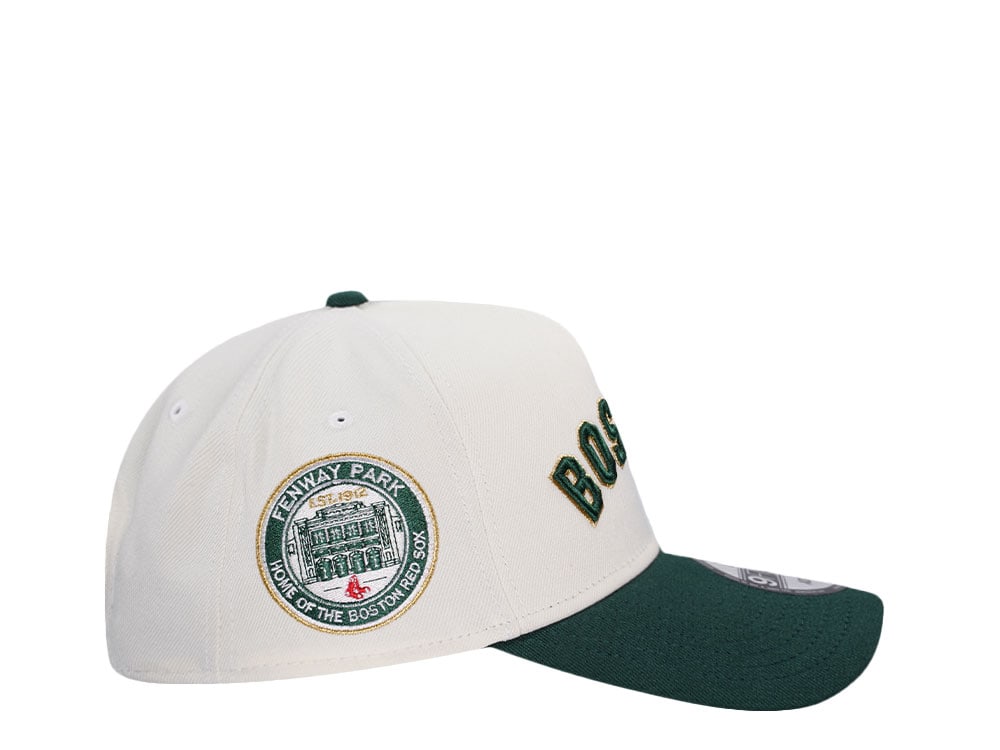 New Era Boston Red Sox Fenway Park Metallic Outline Edition White 9Forty A Frame Snapback Cap