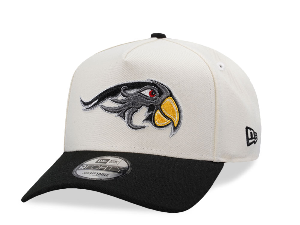 New Era Puebla Pericos Chrome Two Tone Edition 9Forty A Frame Snapback Cap