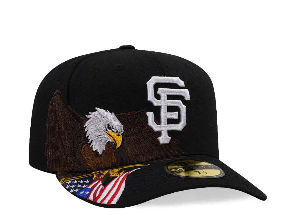 New Era San Francisco Giants American Eagle Black Edition 59Fifty Fitted Cap