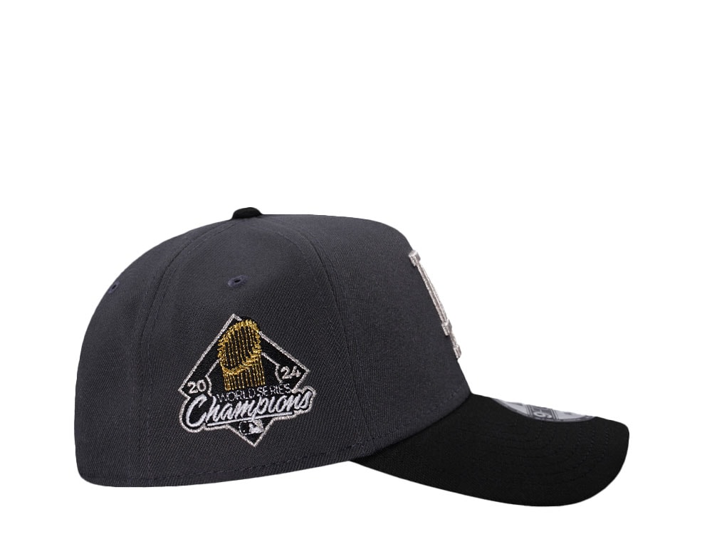 New Era Los Angeles Dodgers World Series 2024 Tarmac Two Tone Edition 9Forty A Frame Snapback Cap