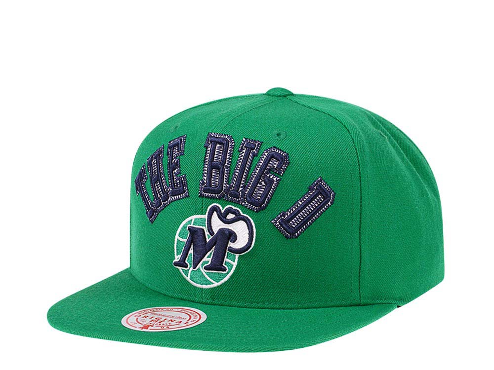 Mitchell & Ness Dallas Mavericks HWC Zig Zag Satin Undervisor Snapback Cap