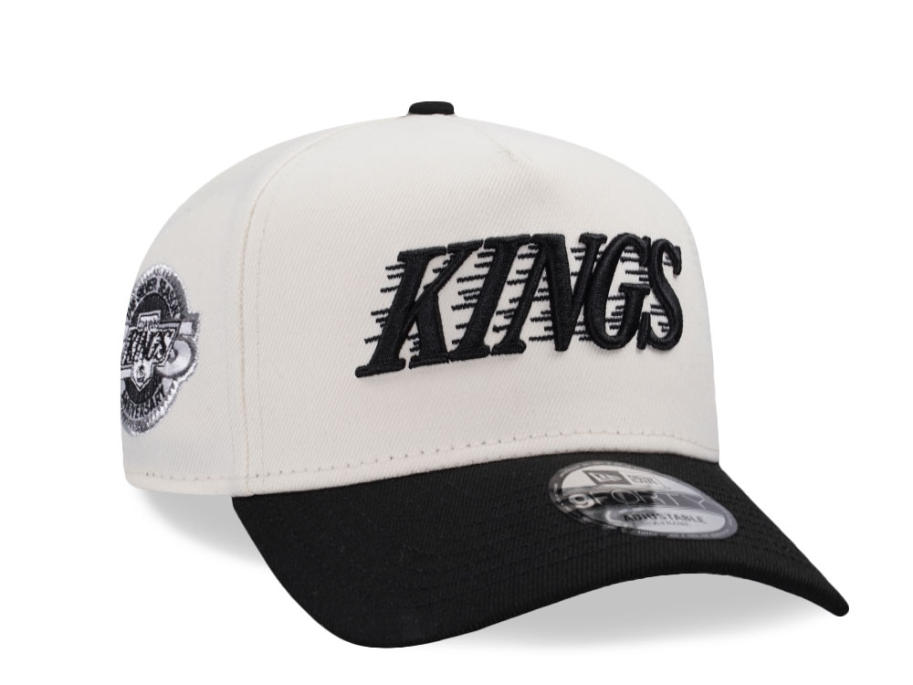 New Era Los Angeles Kings 25th Anniversary Chrome Two Tone Edition 9Forty A Frame Snapback Cap