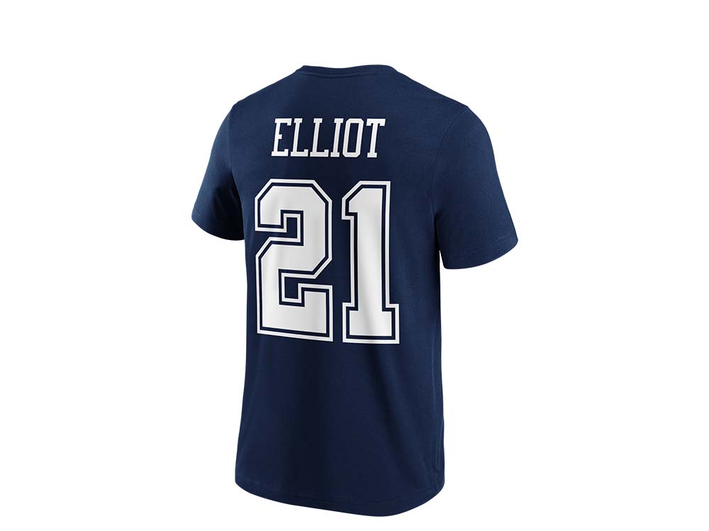 Fanatics Dallas Cowboys Ezekiel Elliott Name & Number T-Shirt