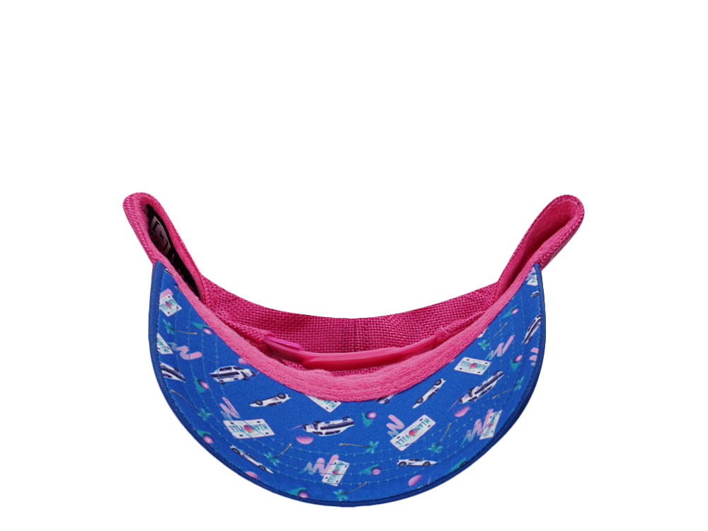 Capslab Miami Vice White Trucker Snapback Cap