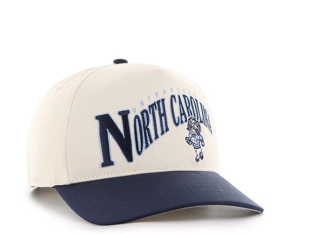 47Brand North Carolina Tar Heelss Natural Wave Hitch Snapback Cap