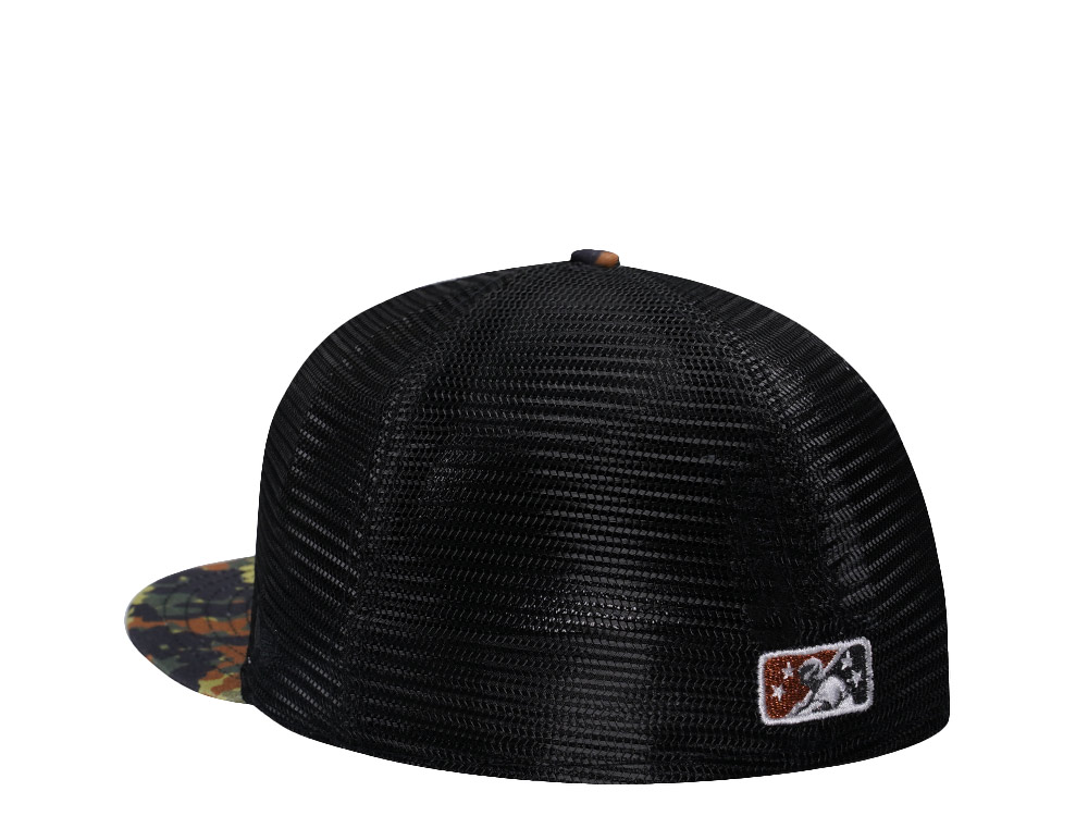 New Era Yakima Bears Flecktarn Trucker Edition 59Fifty Fitted Cap