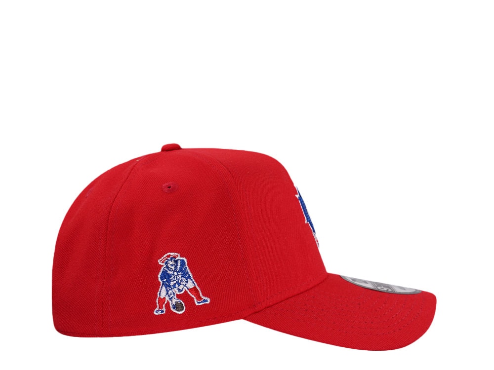 New Era New England Patriots City Originals Red 9Forty A Frame Snapback Cap