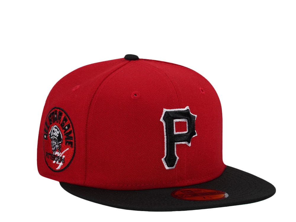 New Era Pittsburgh Pirates All Star Game 1974 Black Red Throwback Edition 59Fifty Fitted Cap