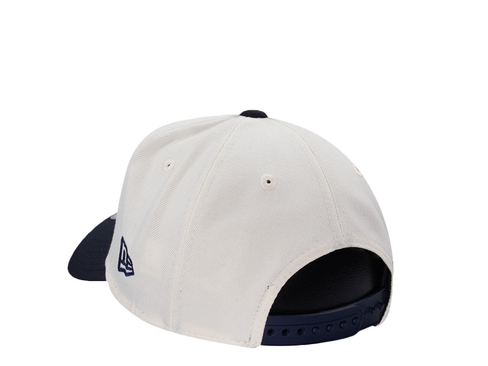 New Era Boston Red Sox Script Chrome Two Tone Edition 9Forty A Frame Snapback Cap