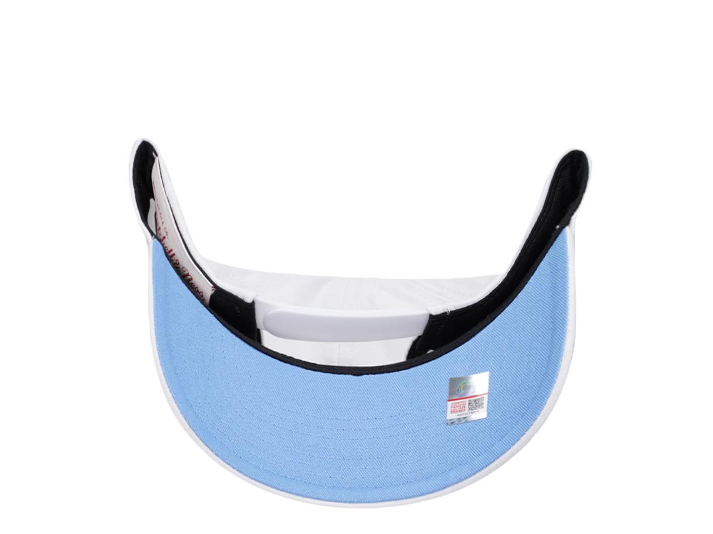 Mitchell & Ness University of North Carolina All in Pro White Snapback Cap