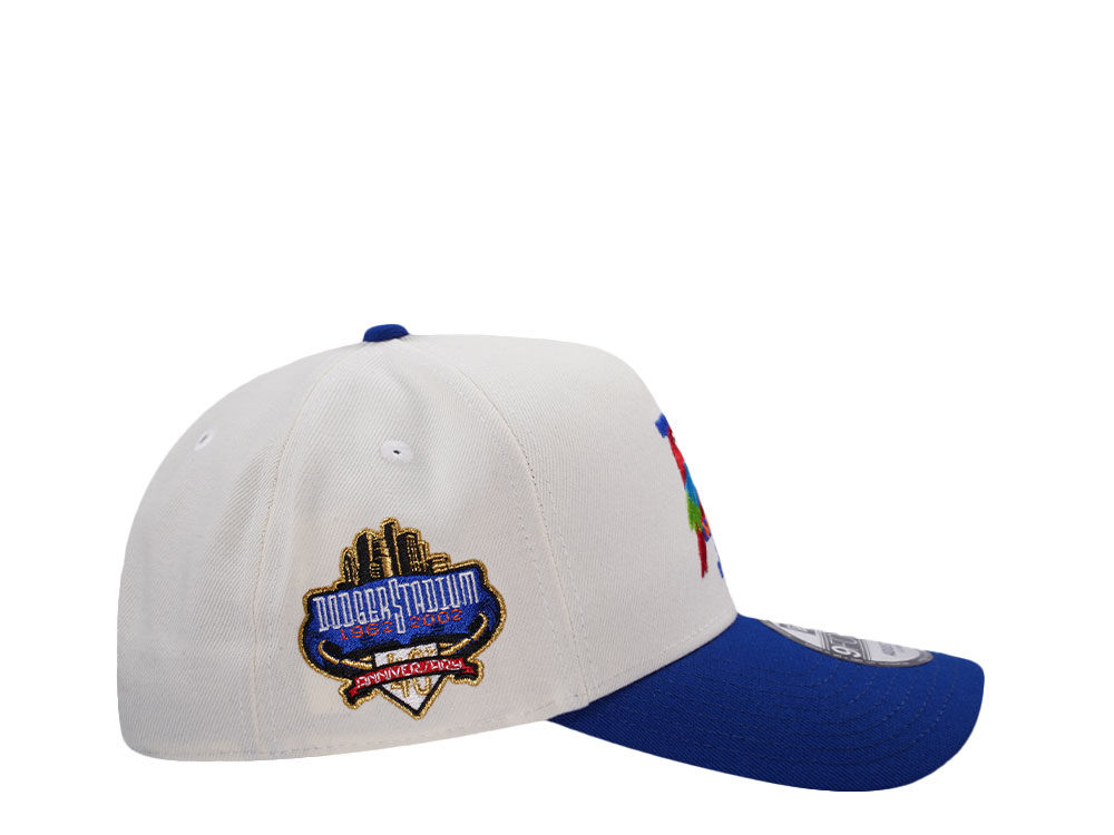 New Era Los Angeles Dodgers 40th Anniversary Chrome Two Tone Edition 9Forty A Frame Snapback Cap