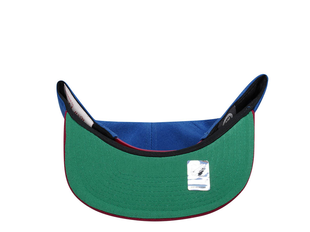 Mitchell & Ness Colorado Avalanche Transcript Two Tone Snapback Cap