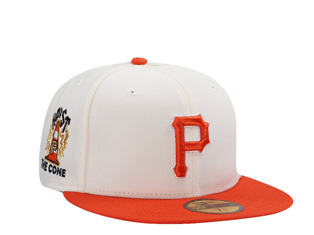 New Era Pittsburgh Pirates Hoist Chrome Two Tone Edition 59Fifty Fitted Cap
