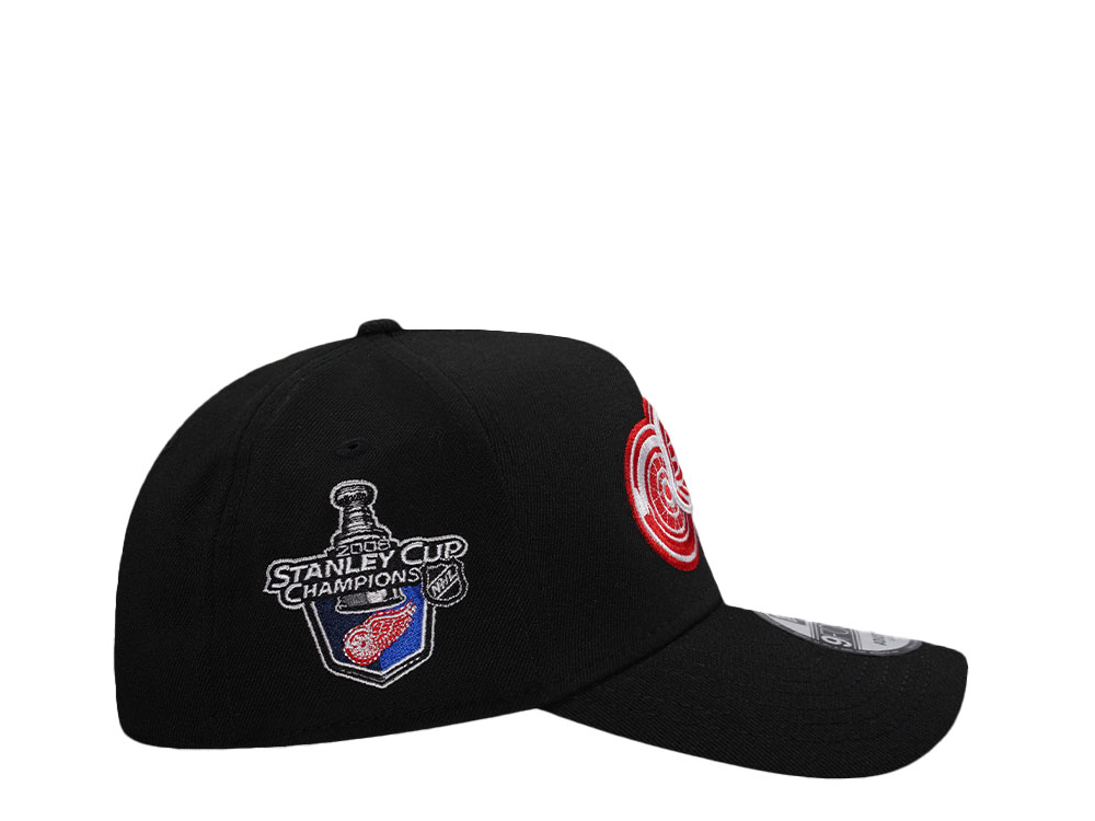 New Era Detroit Red Wings Stanley Cup Champions 2010 Black Edition 9Forty A Frame Snapback Cap