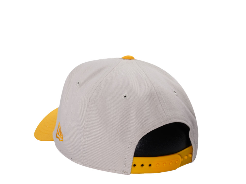 New Era Green Bay Packers Stone Two Tone 9Forty A Frame Snapback Cap