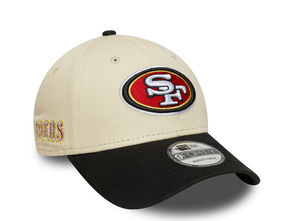 New Era San Francisco 49ers Logo Two Tone Edition 9Forty Strapback Cap