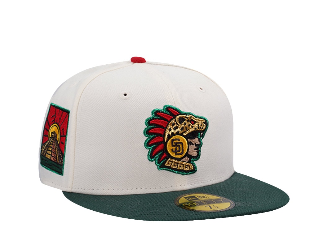 New Era San Diego Padres Mexico Chrome Two Tone Edition 59Fifty Fitted Cap