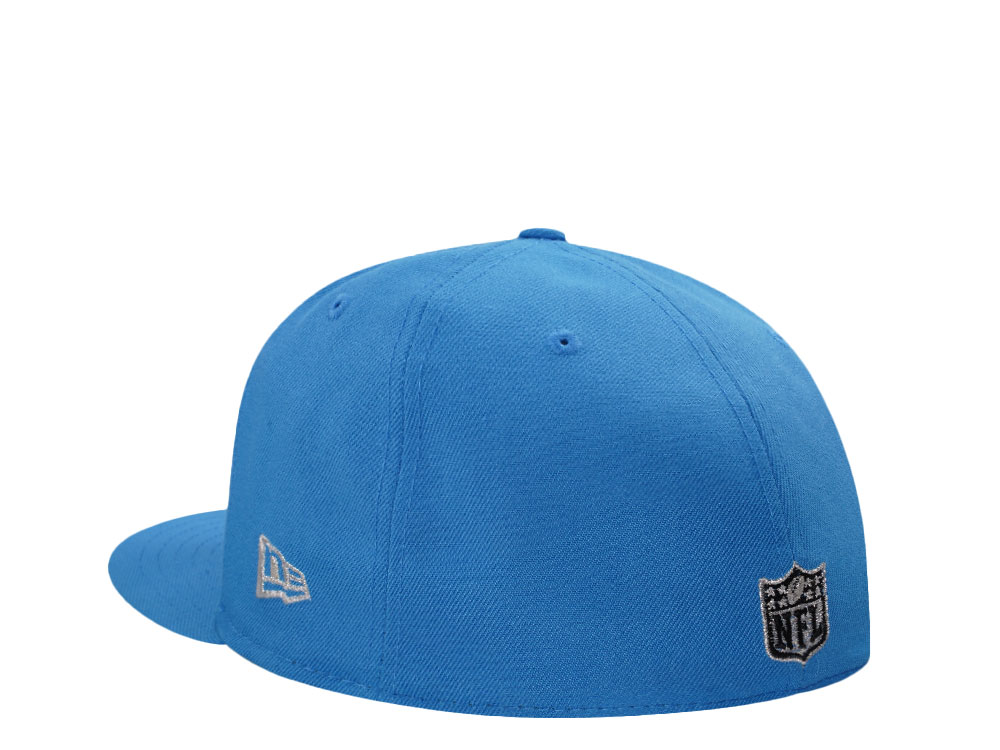 New Era Detroit Lions Inaugural Season 2002 Blue Reef Prime Edition 59Fifty Fitted Cap
