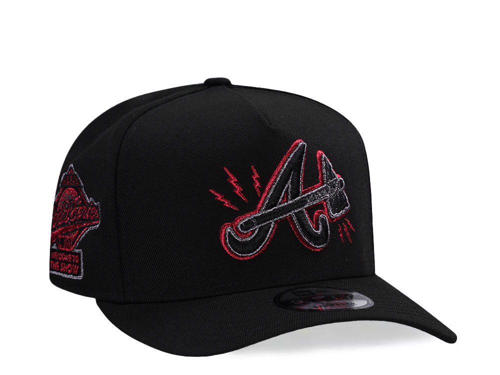 New Era Atlanta Braves World Series 1995 Black Edition 9Fifty A Frame Snapback Cap