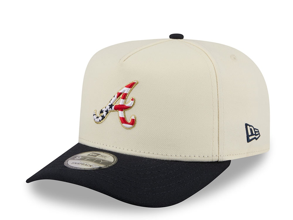 New Era Atlanta Braves America 250th Anniversary Edition 9Fifty A Frame Snapback Cap