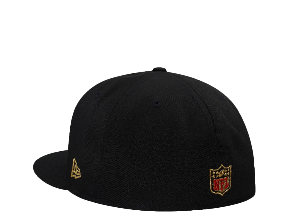New Era San Francisco 49ers 60 Seasons Black Prime Edition 59Fifty Fitted Cap