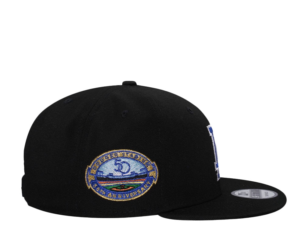 New Era Los Angeles Dodgers 50th Anniversary Black Classic Edition 9Fifty Snapback Cap