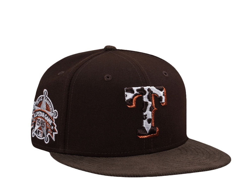New Era Texas Rangers All Star Game 1995 Cow Cord Two Tone Edition 59Fifty Fitted Cap