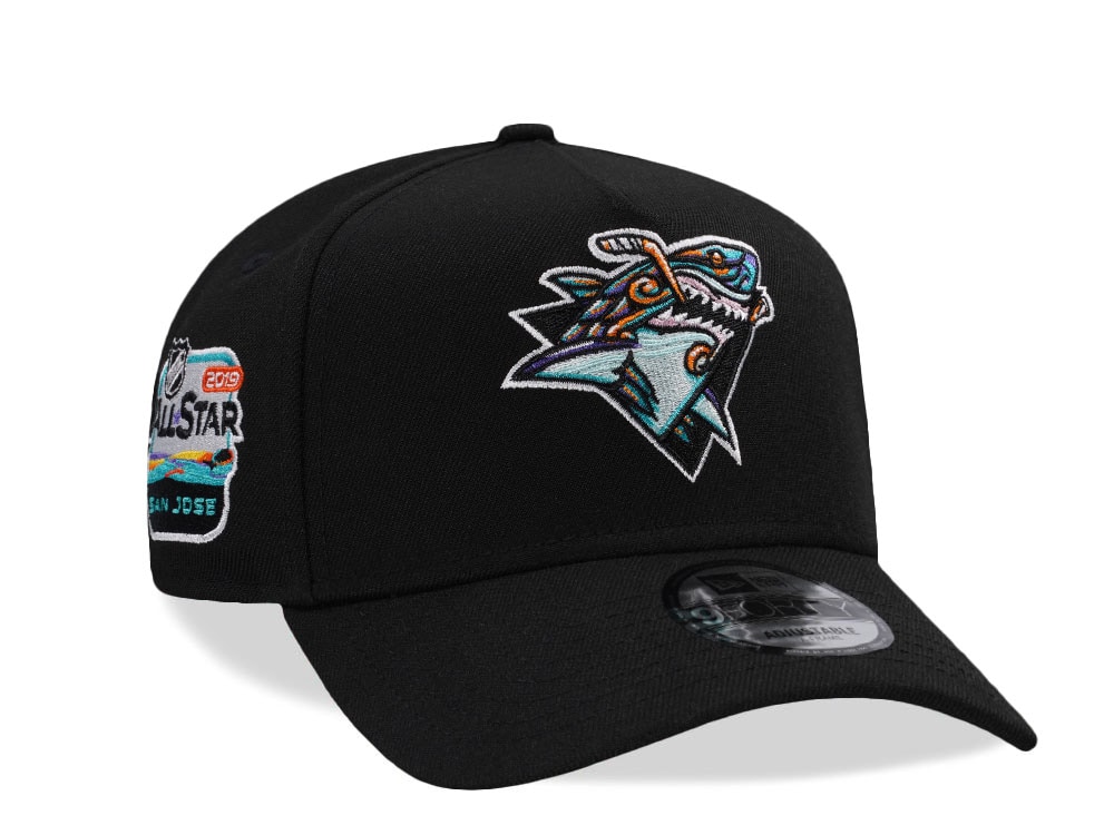 New Era San Jose Sharks All Star Game 2019 Black Prime Edition 9Forty A Frame Snapback Cap