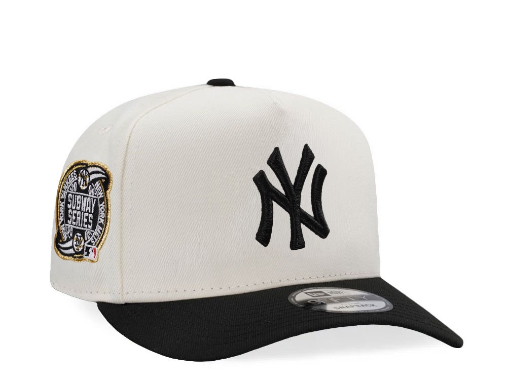 New Era New York Yankees World Series 2000 Chrome Two Tone Edition 9Fifty A Frame Snapback Cap