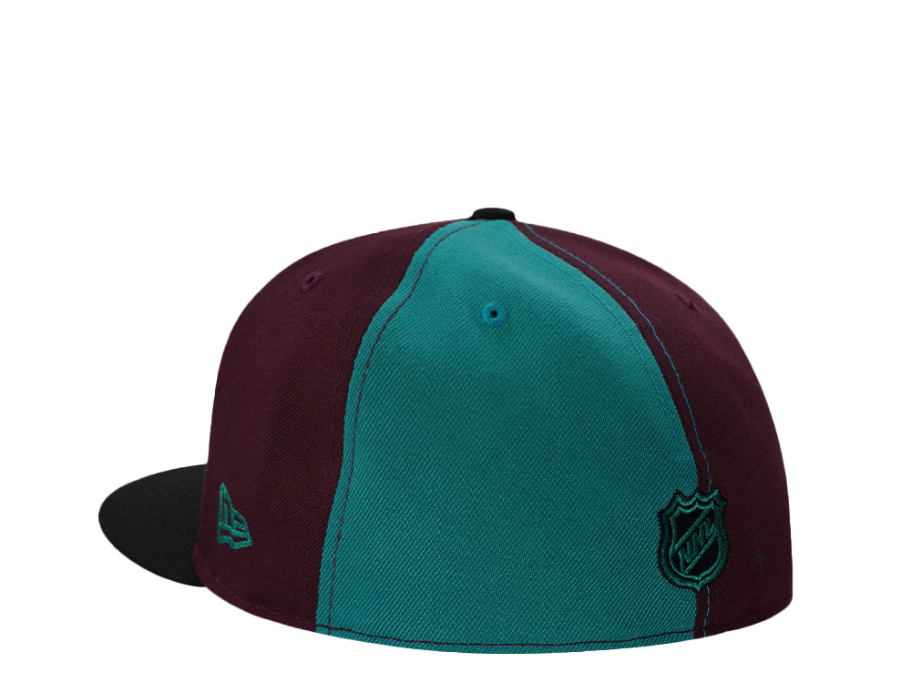 New Era Anaheim Ducks 10th Anniversary Pinwheel Edition 59Fifty Fitted Cap