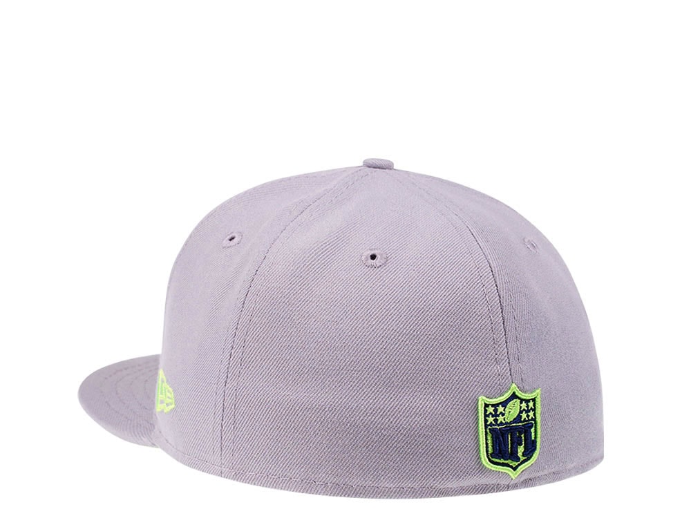 New Era Seattle Seahawks Grey meets Green Edition 59Fifty Fitted Cap